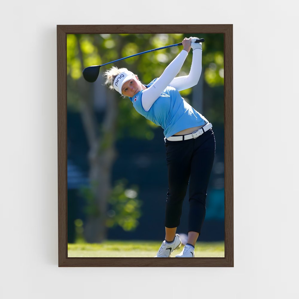 Poster Brooke de henderson – affiche Golf (vue 5)